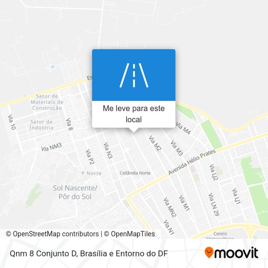 Qnm 8 Conjunto D mapa