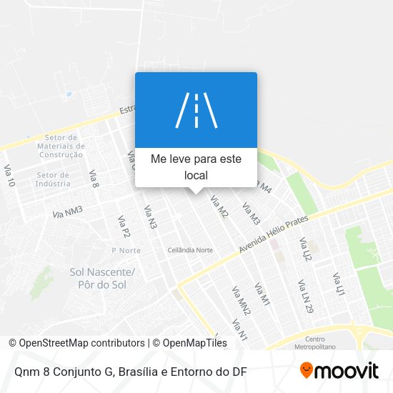 Qnm 8 Conjunto G mapa