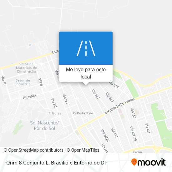 Qnm 8 Conjunto L mapa
