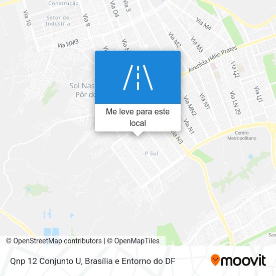 Qnp 12 Conjunto U mapa