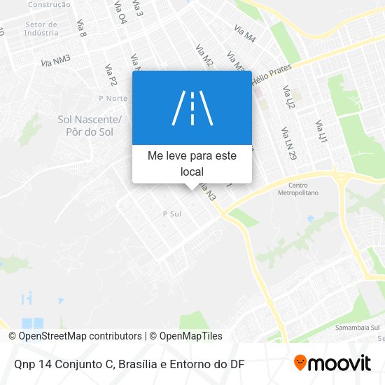 Qnp 14 Conjunto C mapa