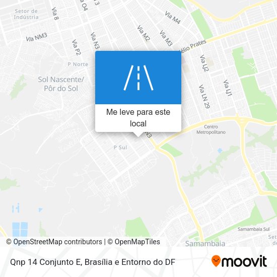 Qnp 14 Conjunto E mapa