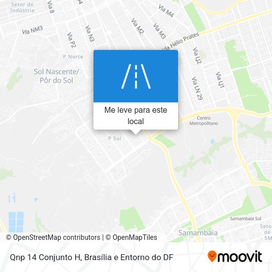 Qnp 14 Conjunto H mapa