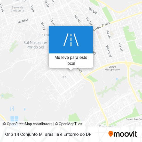 Qnp 14 Conjunto M mapa