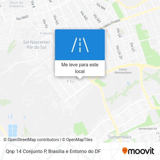 Qnp 14 Conjunto P mapa