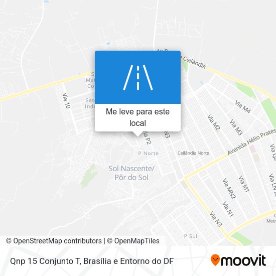 Qnp 15 Conjunto T mapa