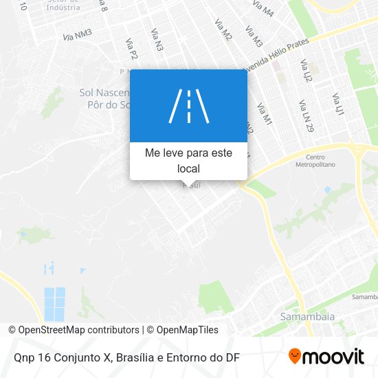 Qnp 16 Conjunto X mapa