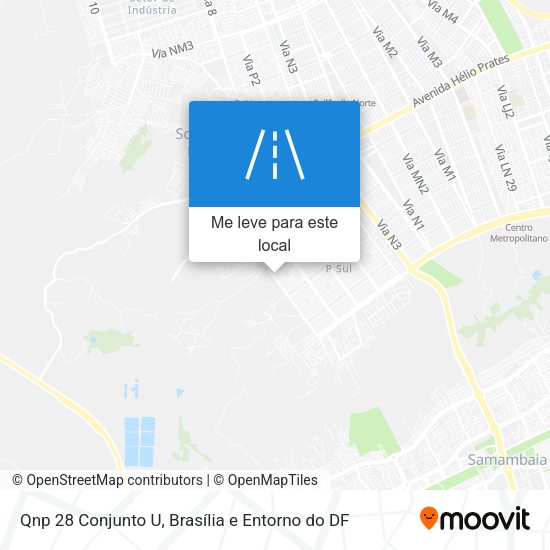 Qnp 28 Conjunto U mapa