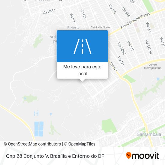 Qnp 28 Conjunto V mapa
