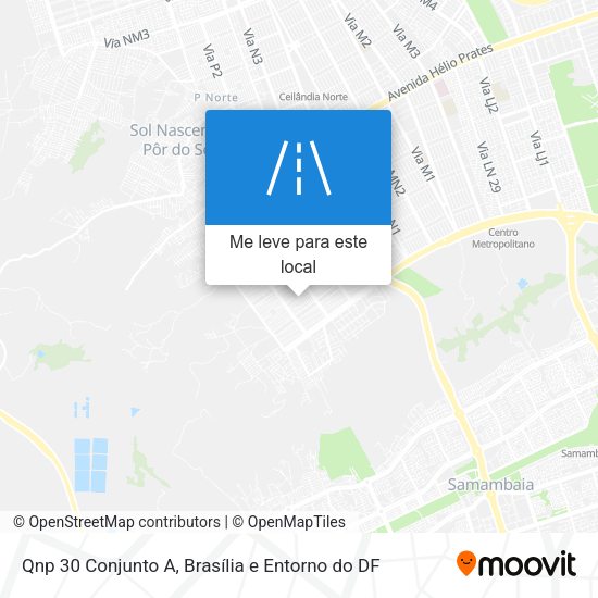Qnp 30 Conjunto A mapa