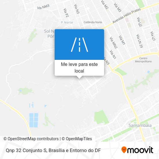 Qnp 32 Conjunto S mapa