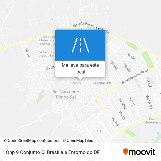 Qnp 9 Conjunto Q mapa