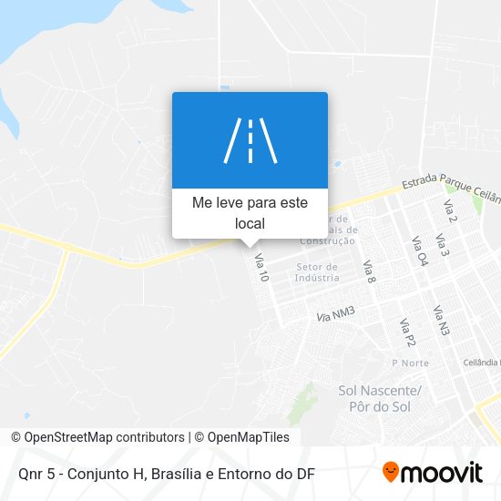 Qnr 5 - Conjunto H mapa