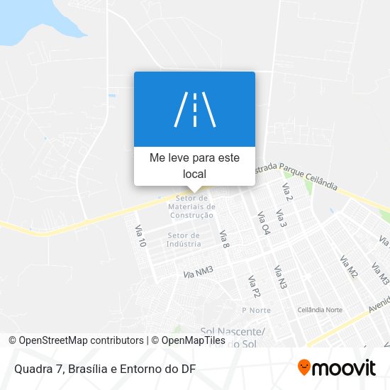 Quadra 7 mapa