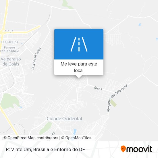 R: Vinte Um mapa