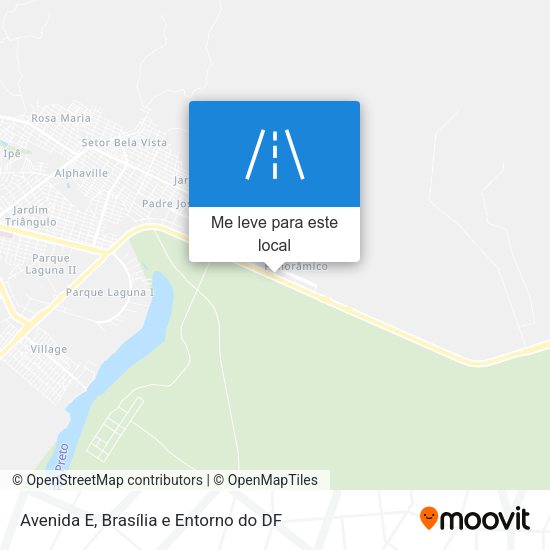 Avenida E mapa