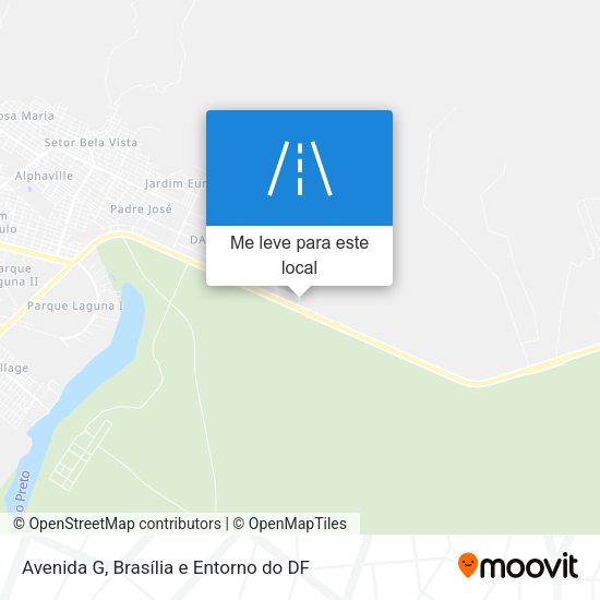 Avenida G mapa