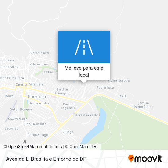 Avenida L mapa