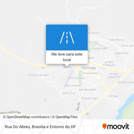 Rua Do Abreu mapa