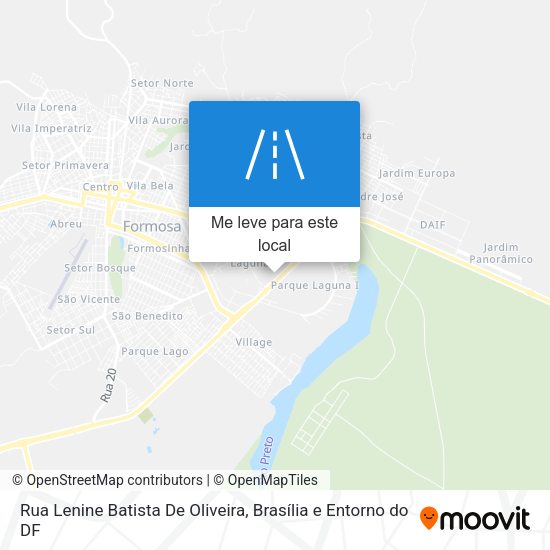Rua Lenine Batista De Oliveira mapa