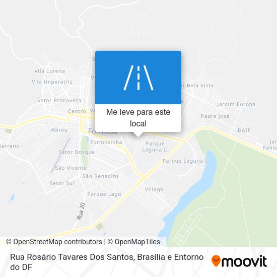 Rua Rosário Tavares Dos Santos mapa