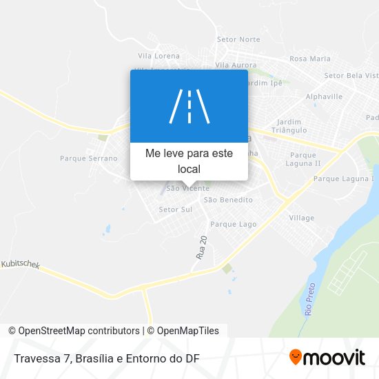 Travessa 7 mapa