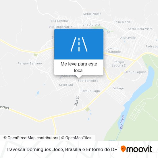 Travessa Domingues José mapa