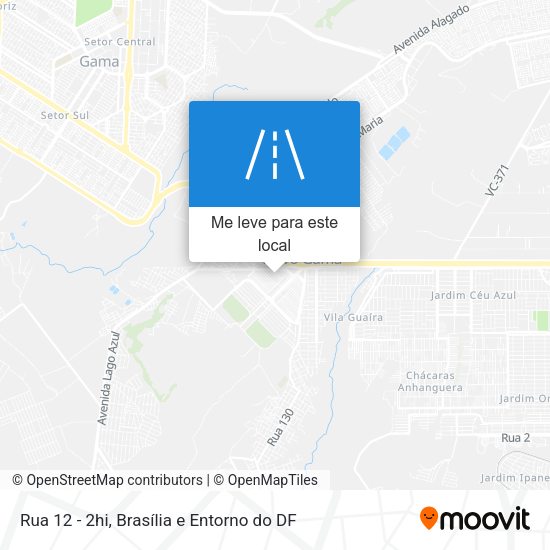 Rua 12 - 2hi mapa