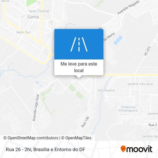 Rua 26 - 2hi mapa