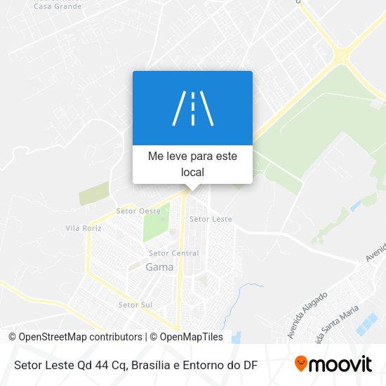 Setor Leste Qd 44 Cq mapa