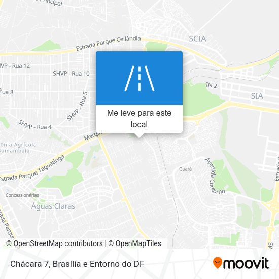 Chácara 7 mapa