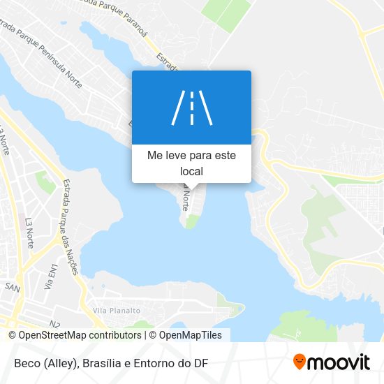 Beco (Alley) mapa