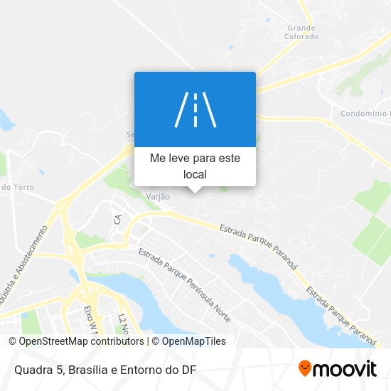 Quadra 5 mapa