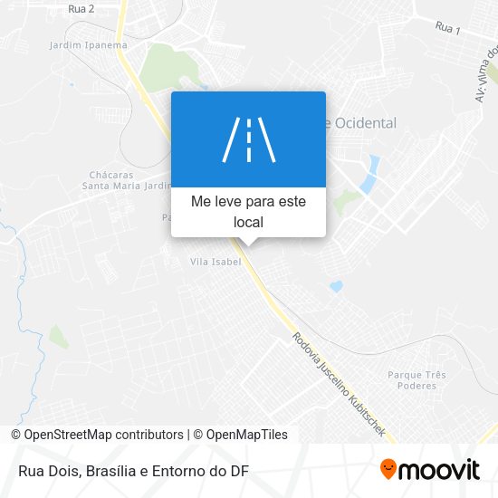 Rua Dois mapa