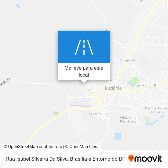 Rua Isabel Silveira Da Silva mapa