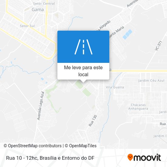 Rua 10 - 12hc mapa