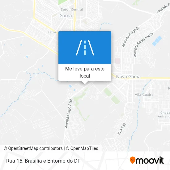 Rua 15 mapa