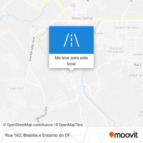 Rua 162 mapa