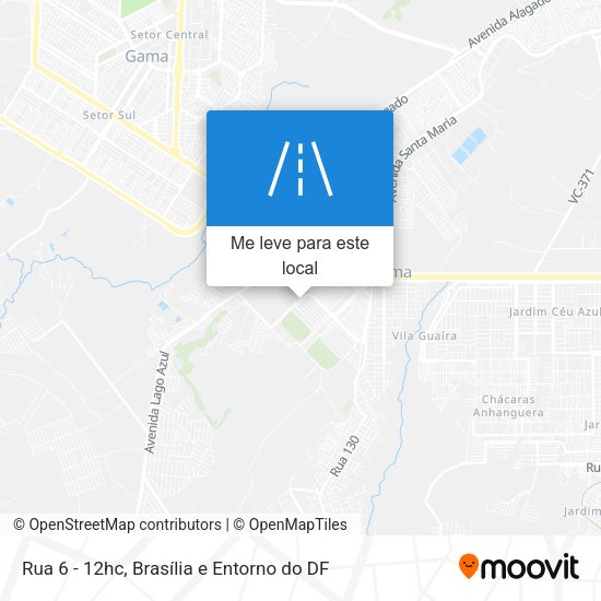 Rua 6 - 12hc mapa