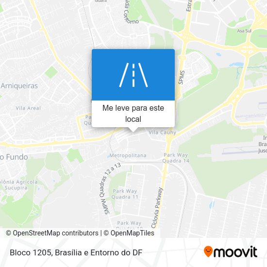Bloco 1205 mapa