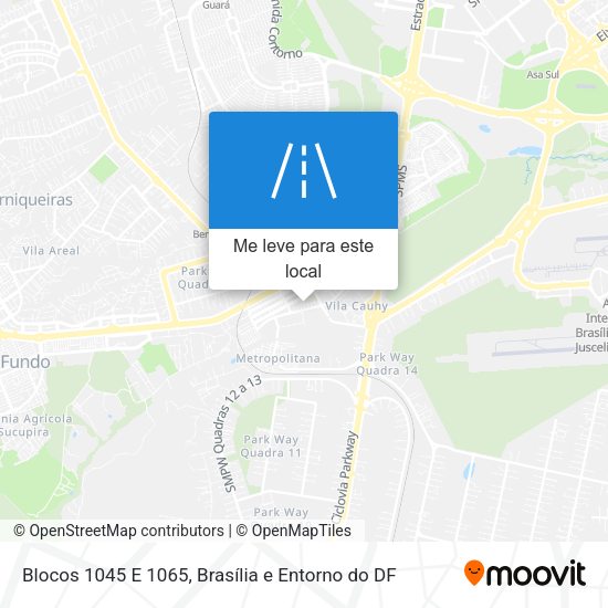Blocos 1045 E 1065 mapa