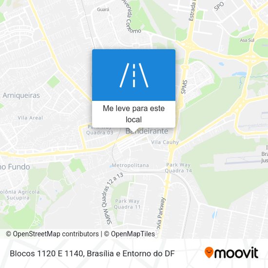 Blocos 1120 E 1140 mapa