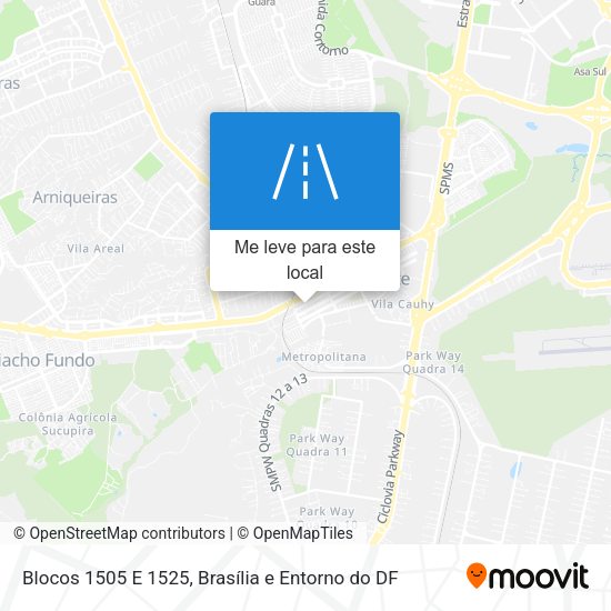 Blocos 1505 E 1525 mapa