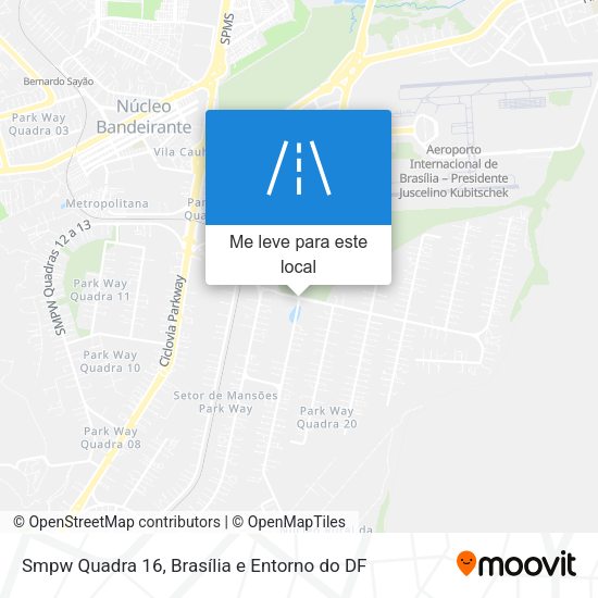 Smpw Quadra 16 mapa