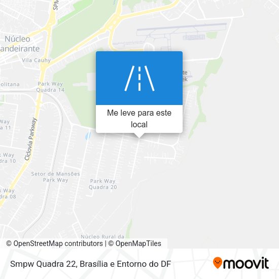 Smpw Quadra 22 mapa