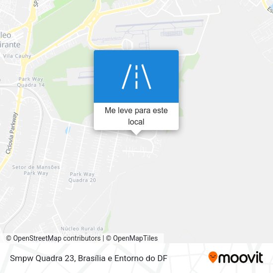 Smpw Quadra 23 mapa