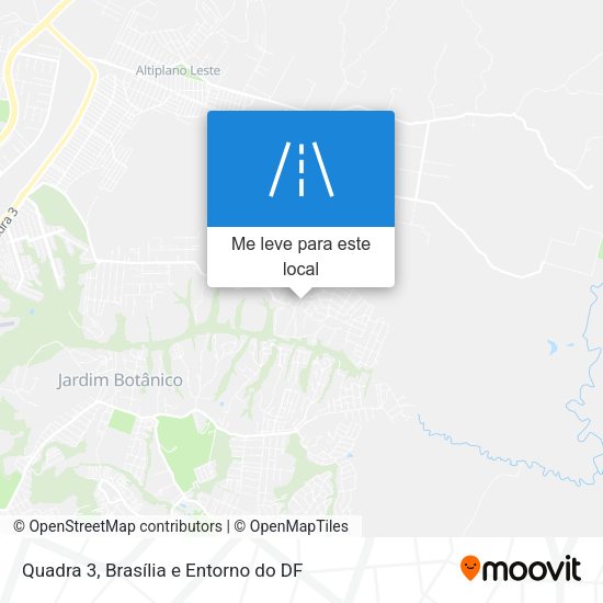 Quadra 3 mapa