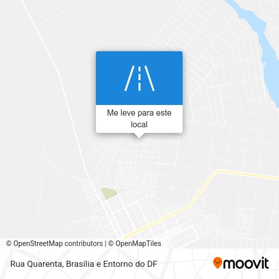 Rua Quarenta mapa