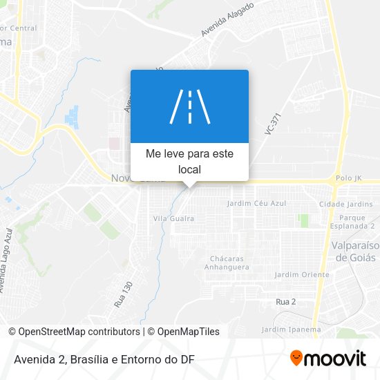 Avenida 2 mapa