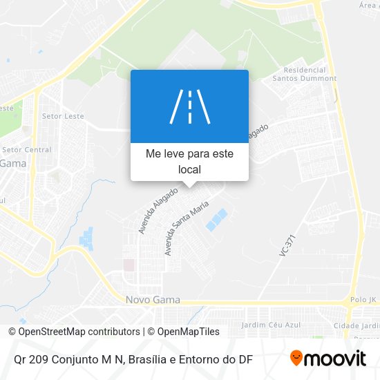 Qr 209 Conjunto M N mapa